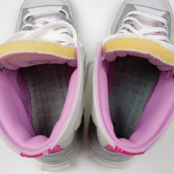 Converse Chuck Taylor All Star Marbled Patch Hi Top Shoes 9 - Picture 12 of 13